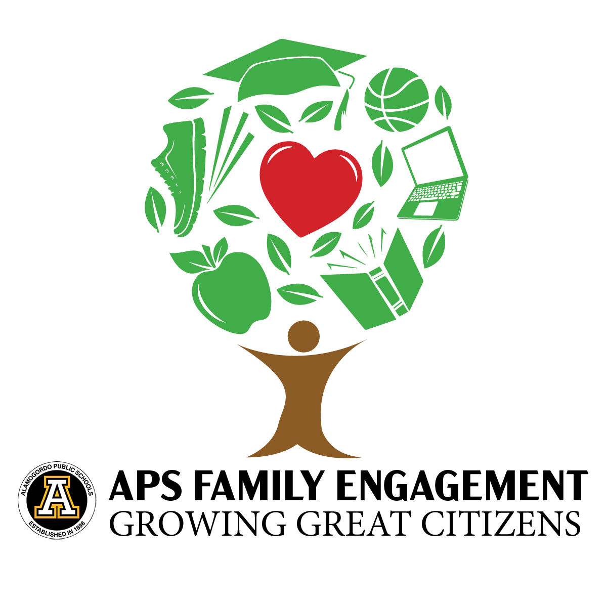 APS Family Engagement Logo