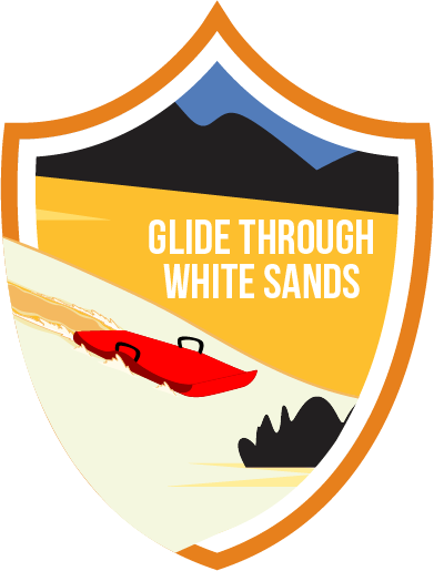 Glide Through White Sands- Level 3