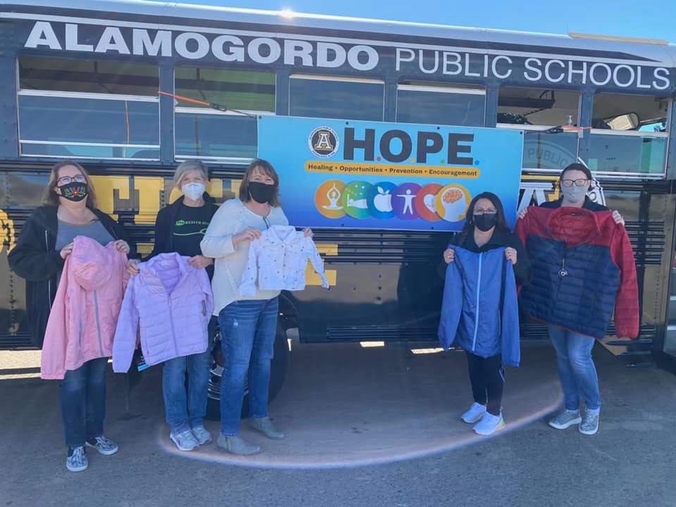 Hope Student Outreach Team for Coats for Kids